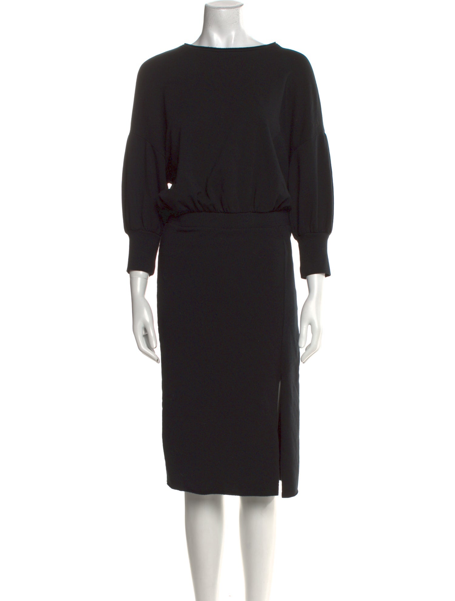 NSF Bateau Neckline Midi Length Dress