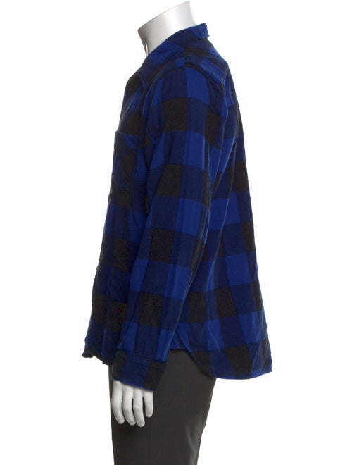 NSF Plaid Print Long Sleeve Shirt