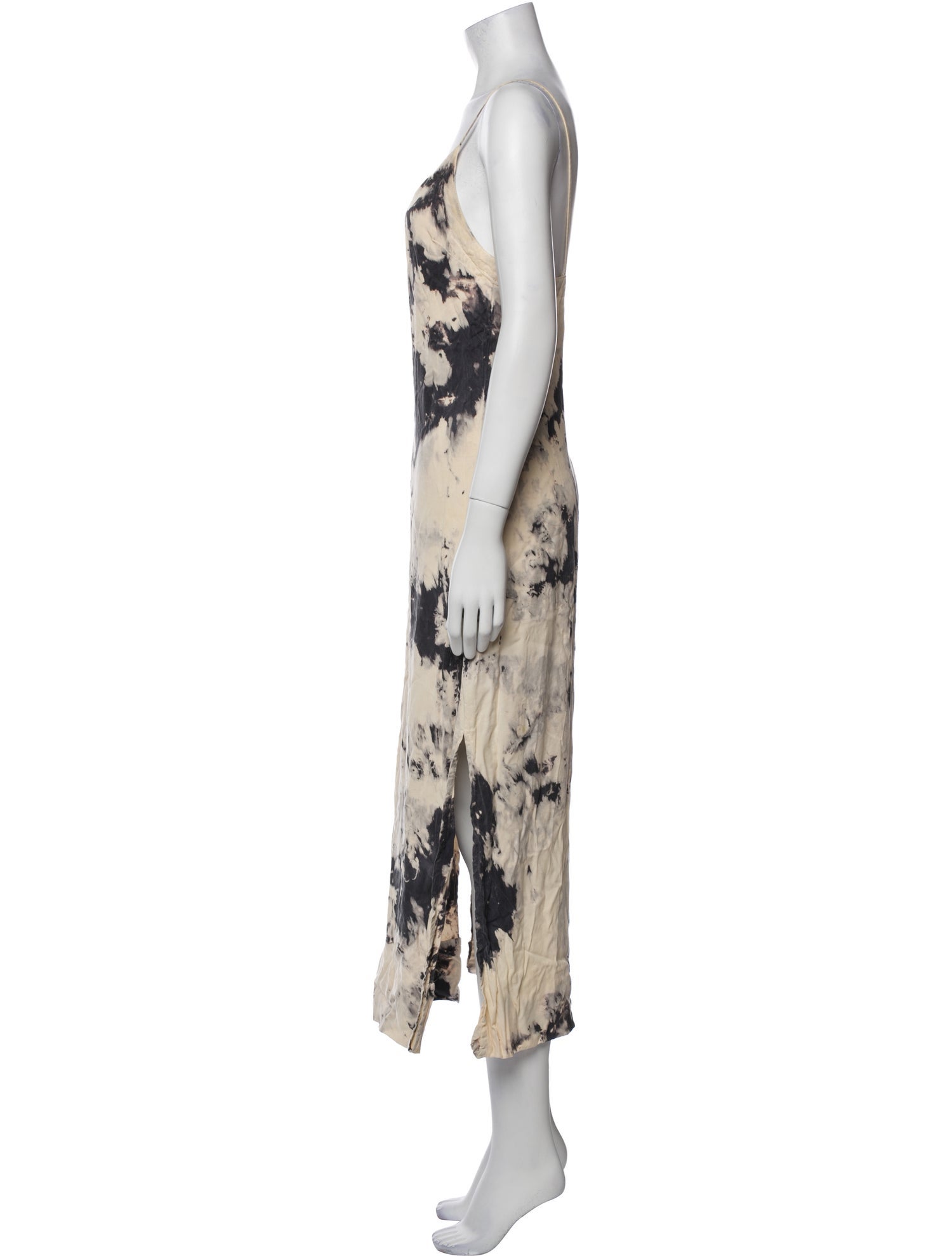 NSF Tie-Dye Print Knee-Length Dress