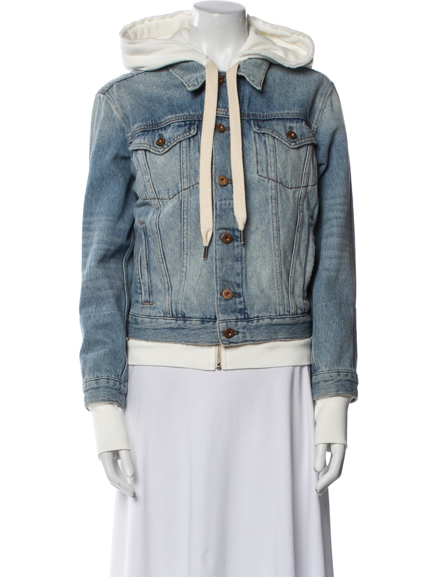 NSF Printed Denim Jacket