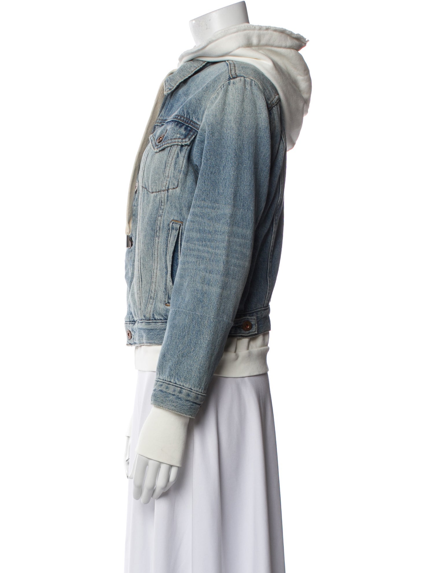 NSF Printed Denim Jacket