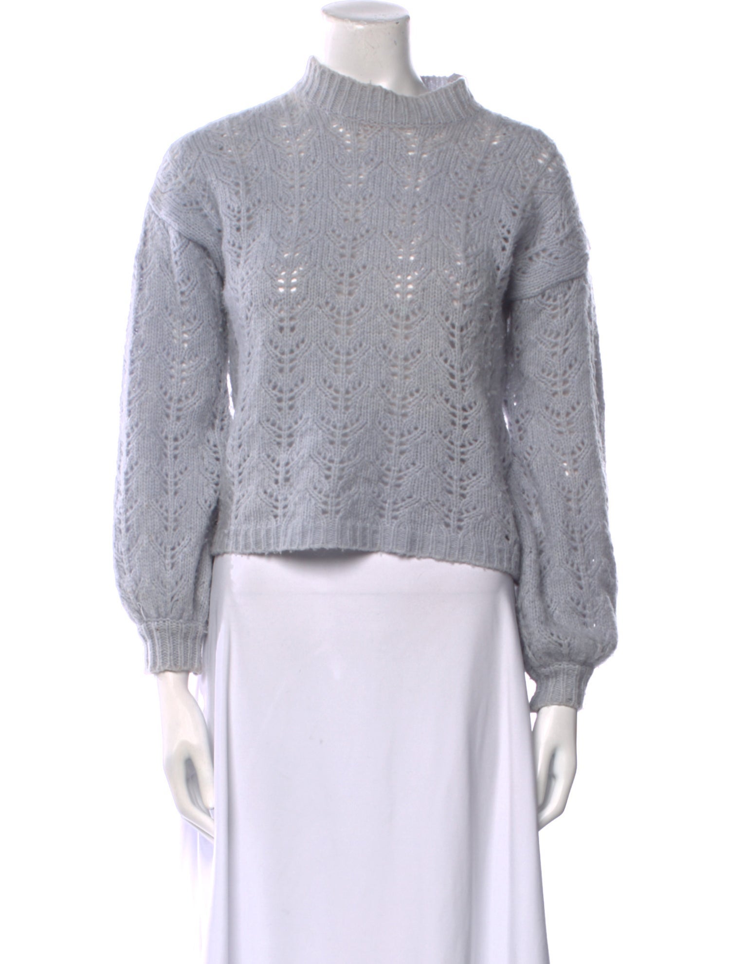 NSF Wool Mock Neck Sweater