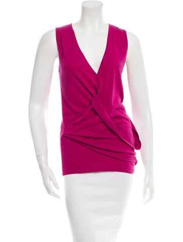 Magaschoni Sleeveless Layered Top