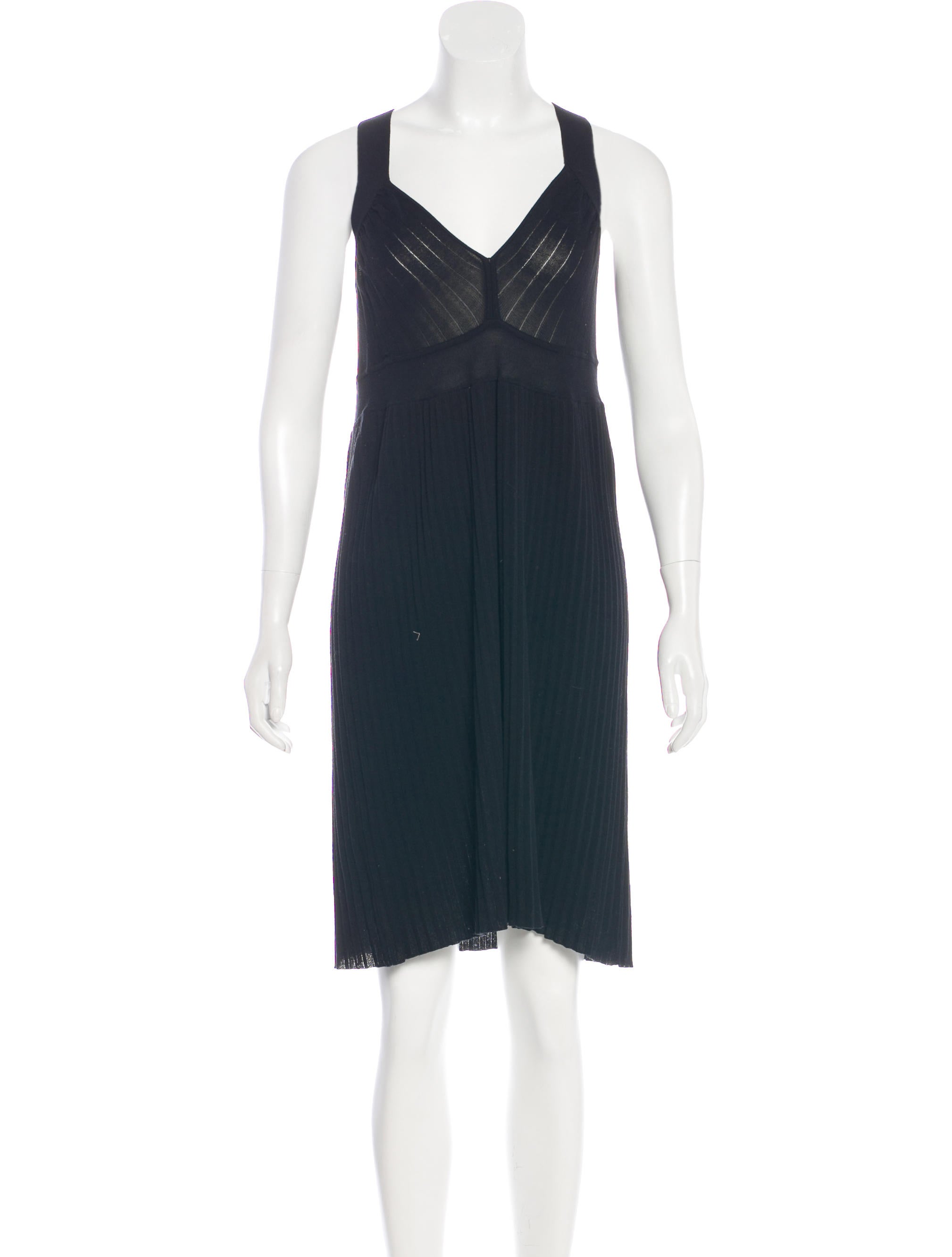 Magaschoni Sleeveless Knee-Length Dress