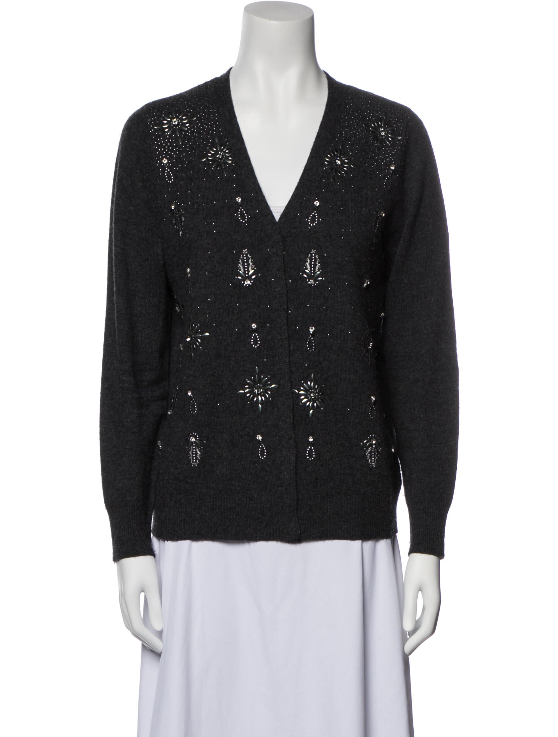 Magaschoni Cashmere V-Neck Sweater