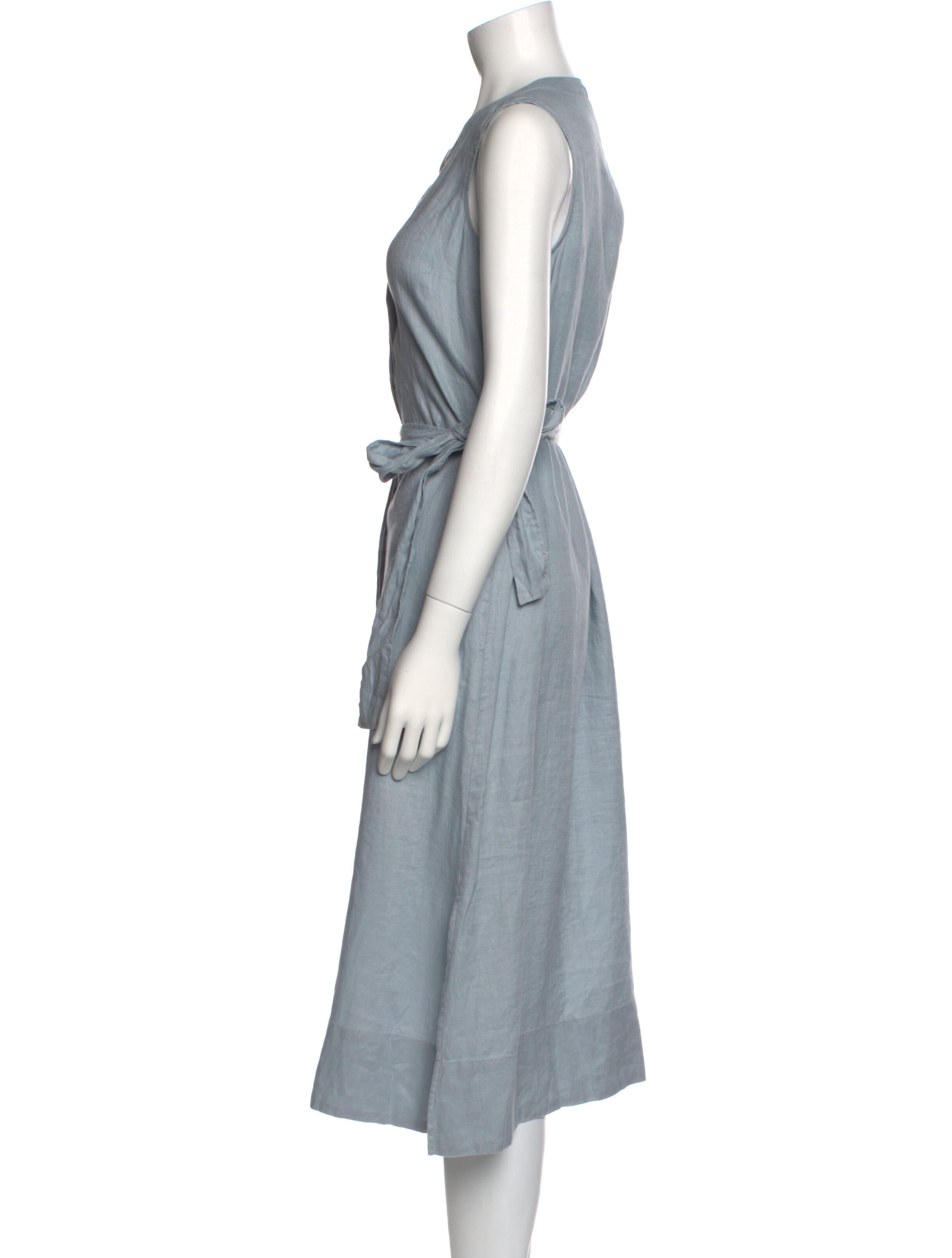 irwin linen dress EVEREVE Women's Cassie Stretch Linen Dress, Size XS, Tan