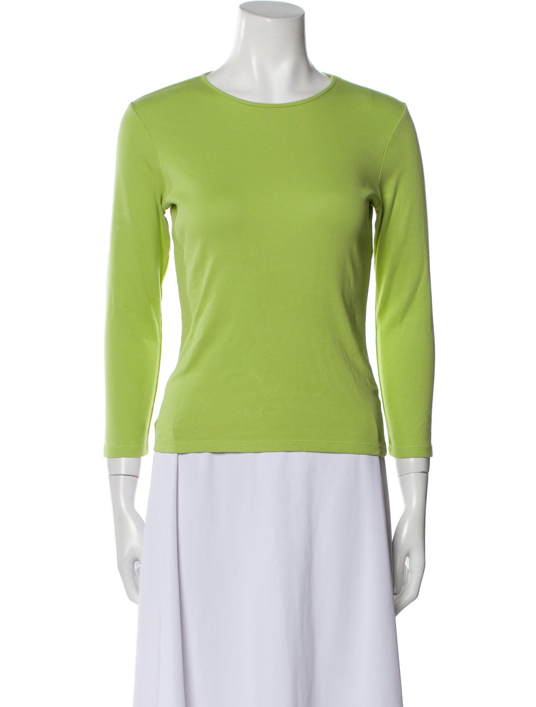 Magaschoni Crew Neck Three-Quarter 
