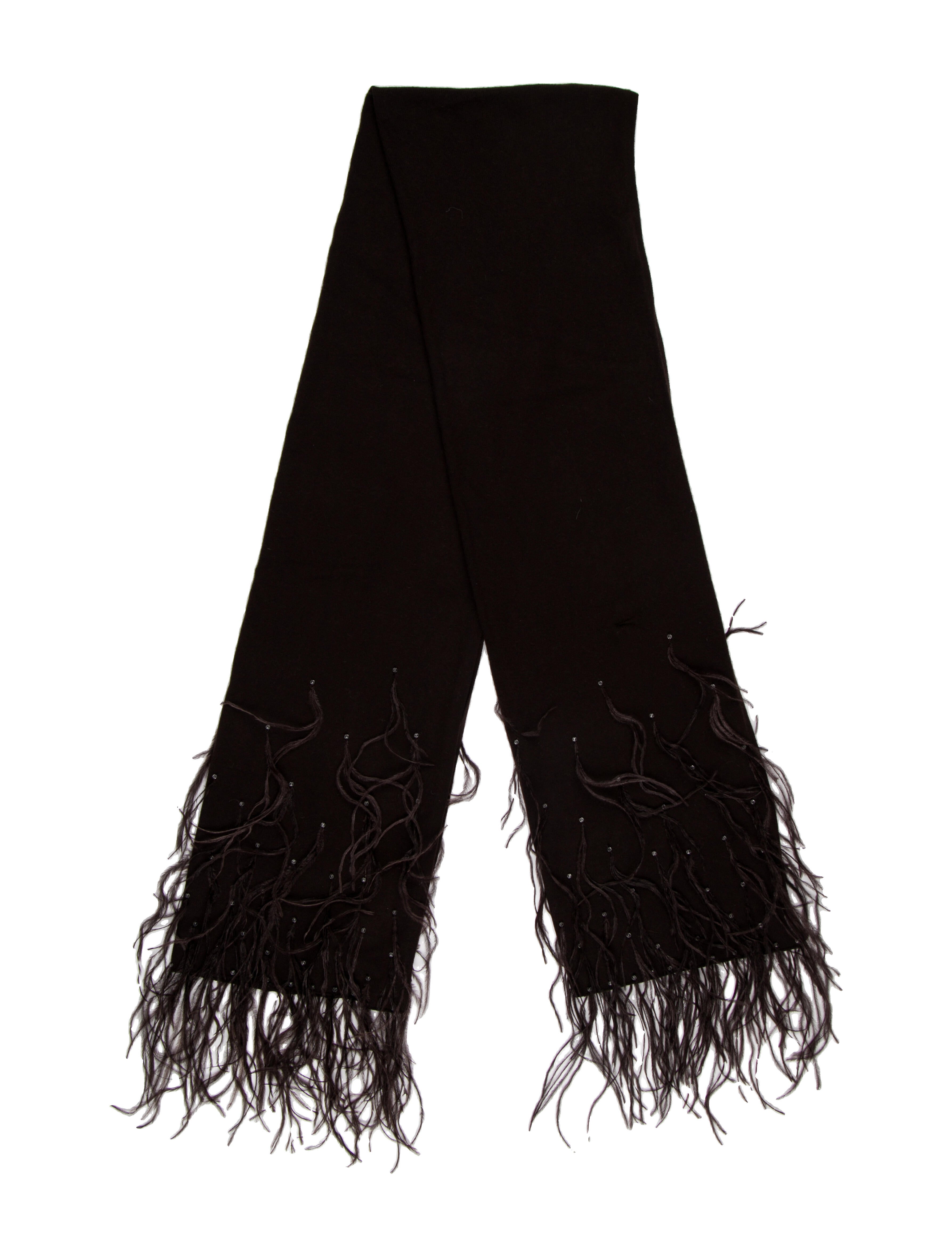 Magaschoni Brown Cashmere Scarf