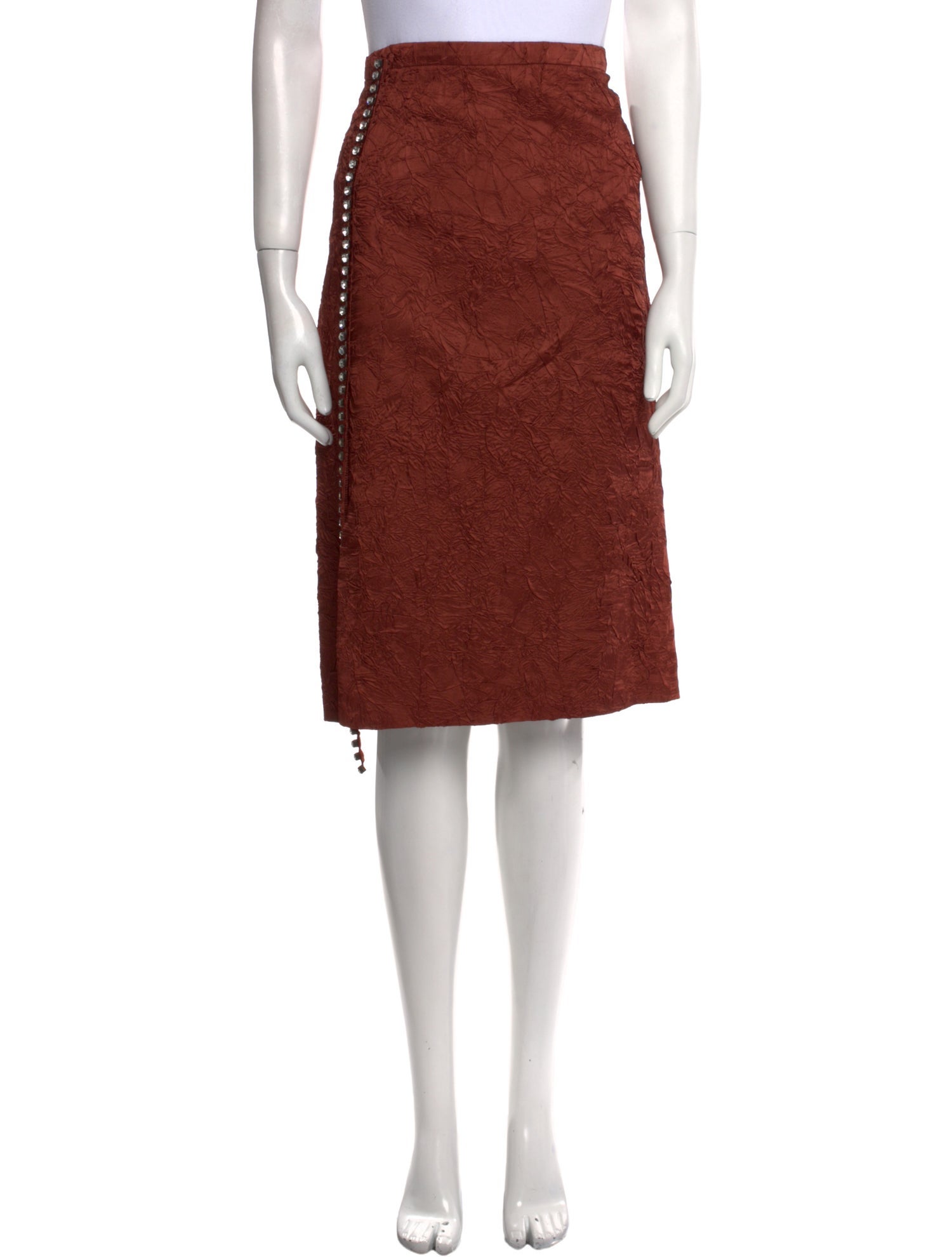 N21 x Wolford Knee-Length Skirt