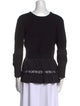 N21 x Wolford Virgin Wool Scoop Neck Sweater
