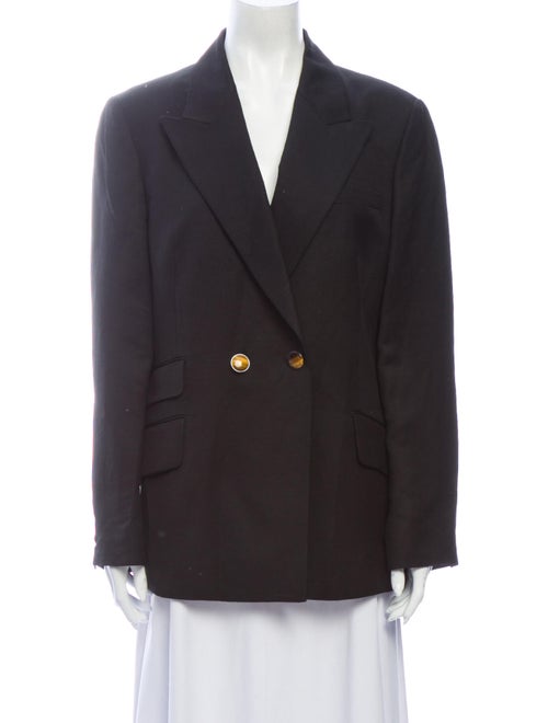 Partow Linen Blazer w/ Tags Black