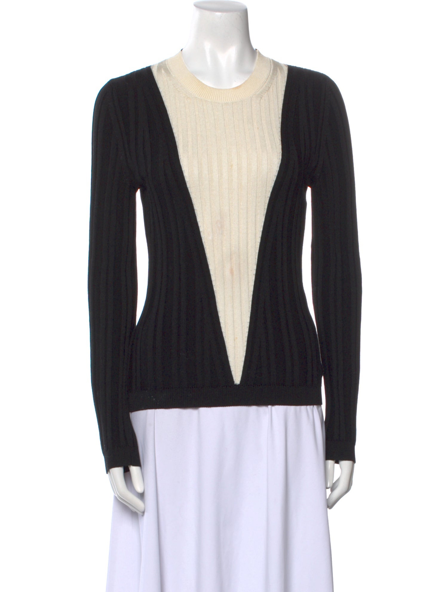 Partow Crew Neck Long Sleeve Top