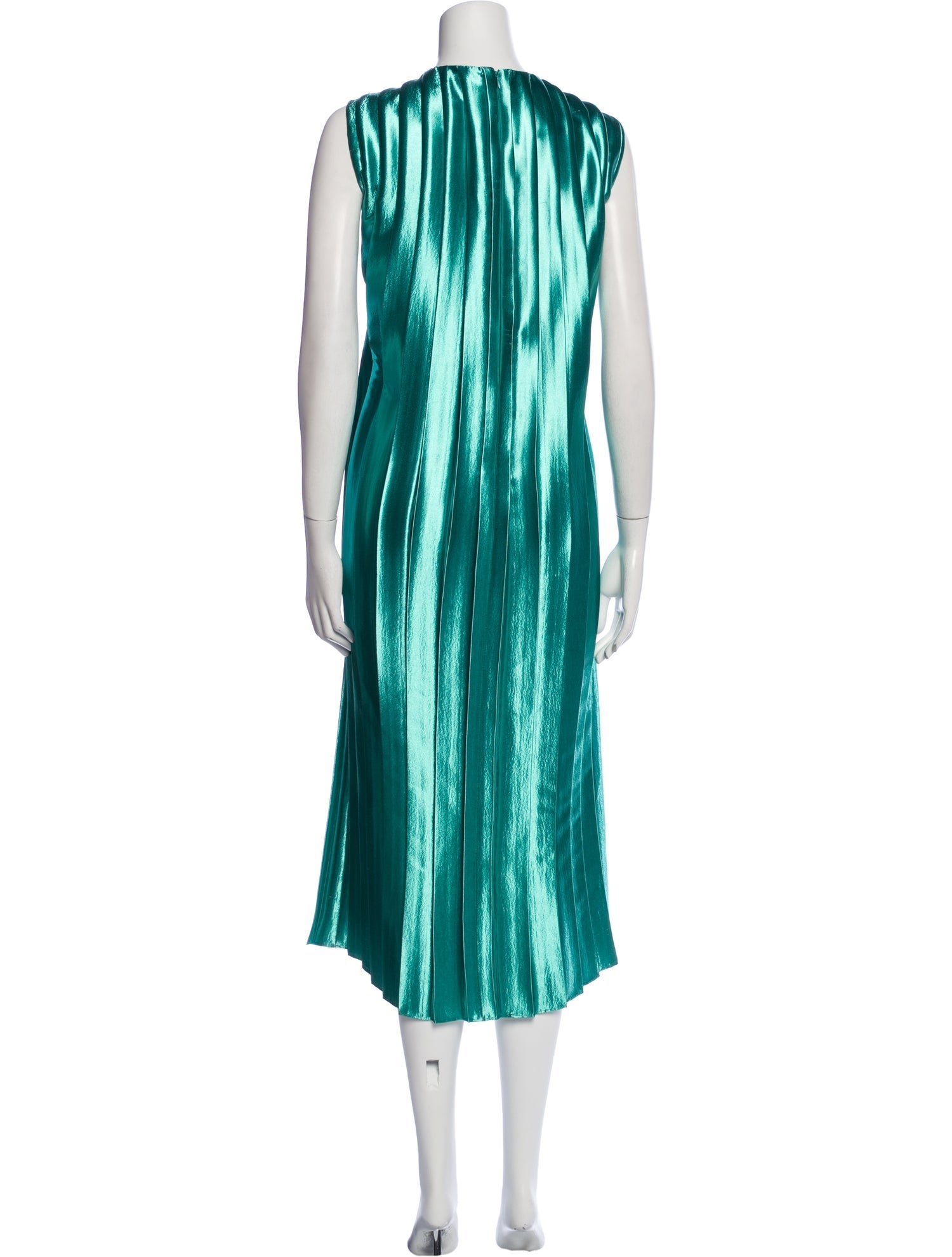 Partow Bateau Neckline Long Dress