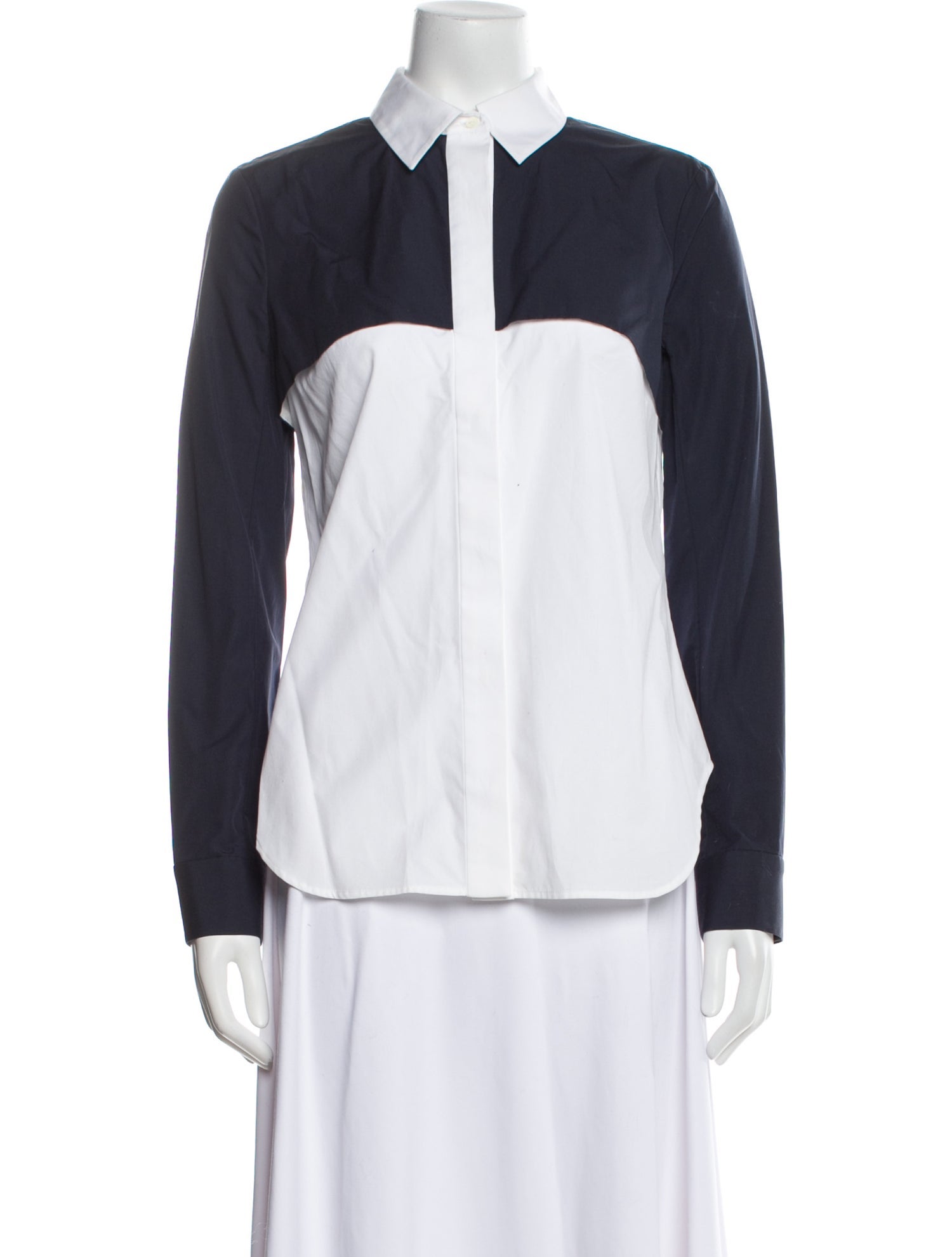 Partow Long Sleeve Button-Up Top w/ Tags