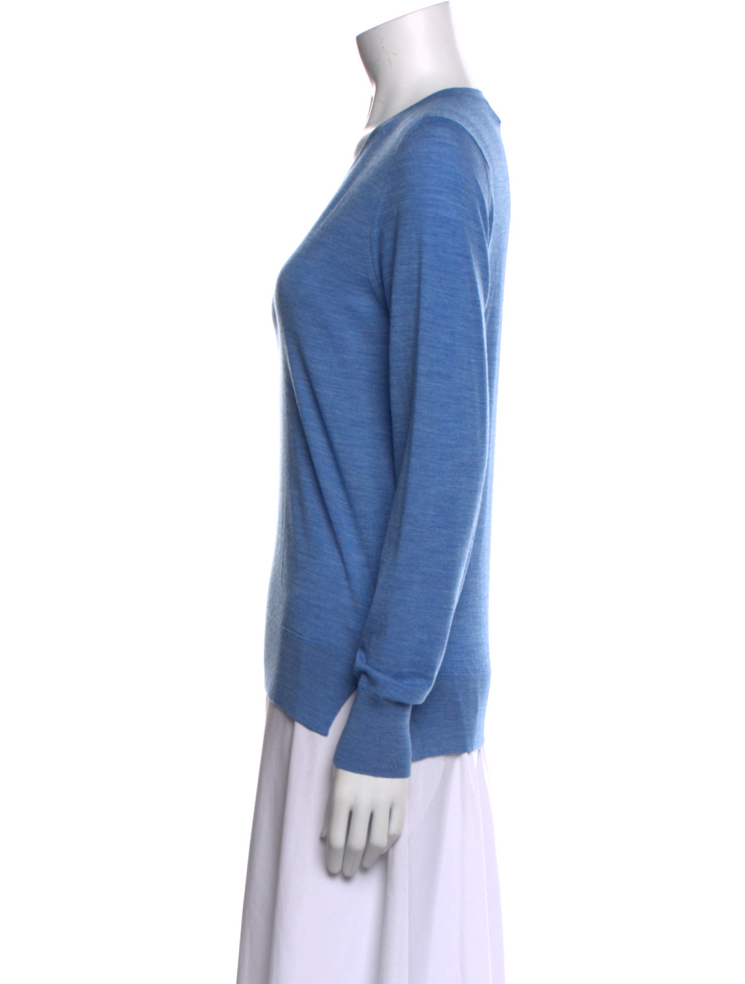 Partow Virgin Wool V-Neck Top w/ Tags