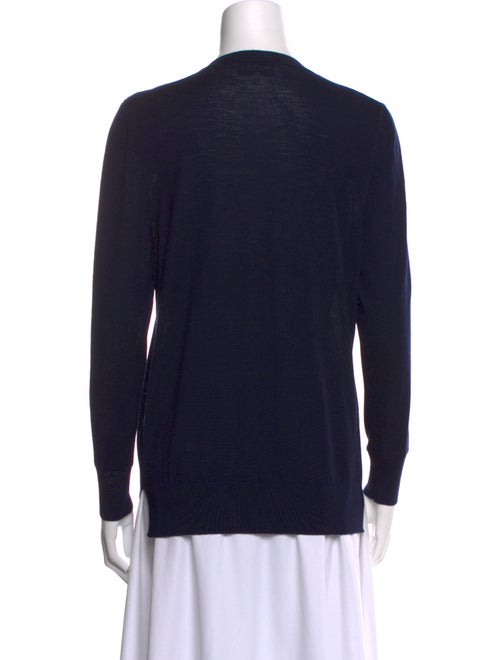 Partow Virgin Wool V-Neck Top