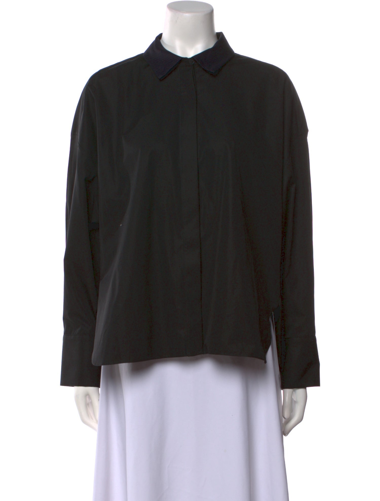 Partow Long Sleeve Button-Up Top w/ Tags