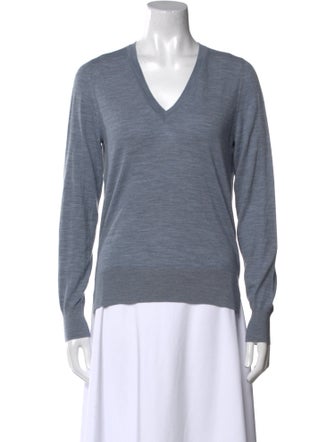 Partow Virgin Wool V-Neck Sweater
