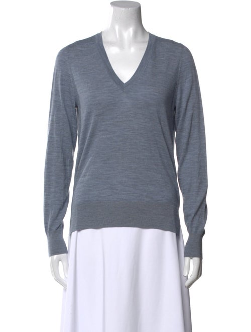 Partow Virgin Wool V-Neck Sweater