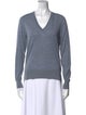Partow Virgin Wool V-Neck Sweater