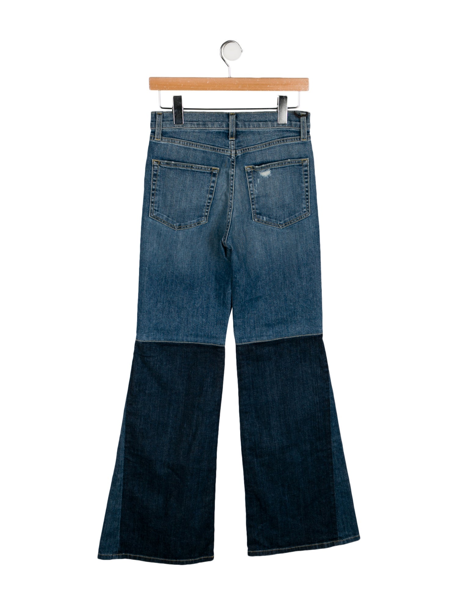 Nili Lotan Mid-Rise Wide Leg Jeans