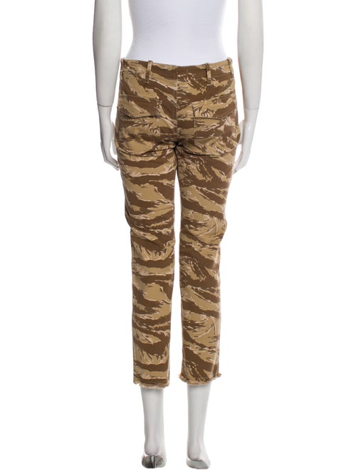 Nili Lotan Printed Straight Leg Pants