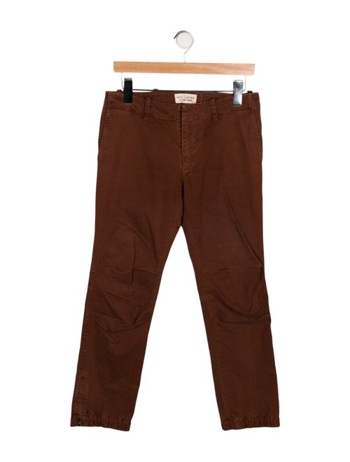 Nili Lotan Mid-Rise Straight Leg Jeans