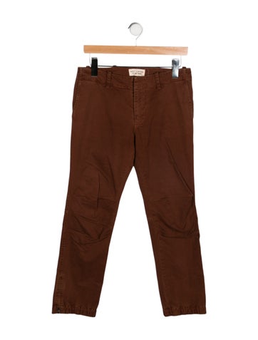 Nili Lotan Jeans Mid-Rise Straight Leg XS