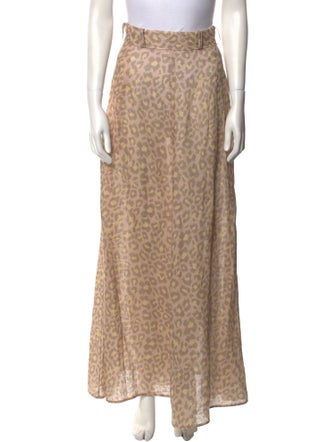 Zimmermann Linen Long Skirt