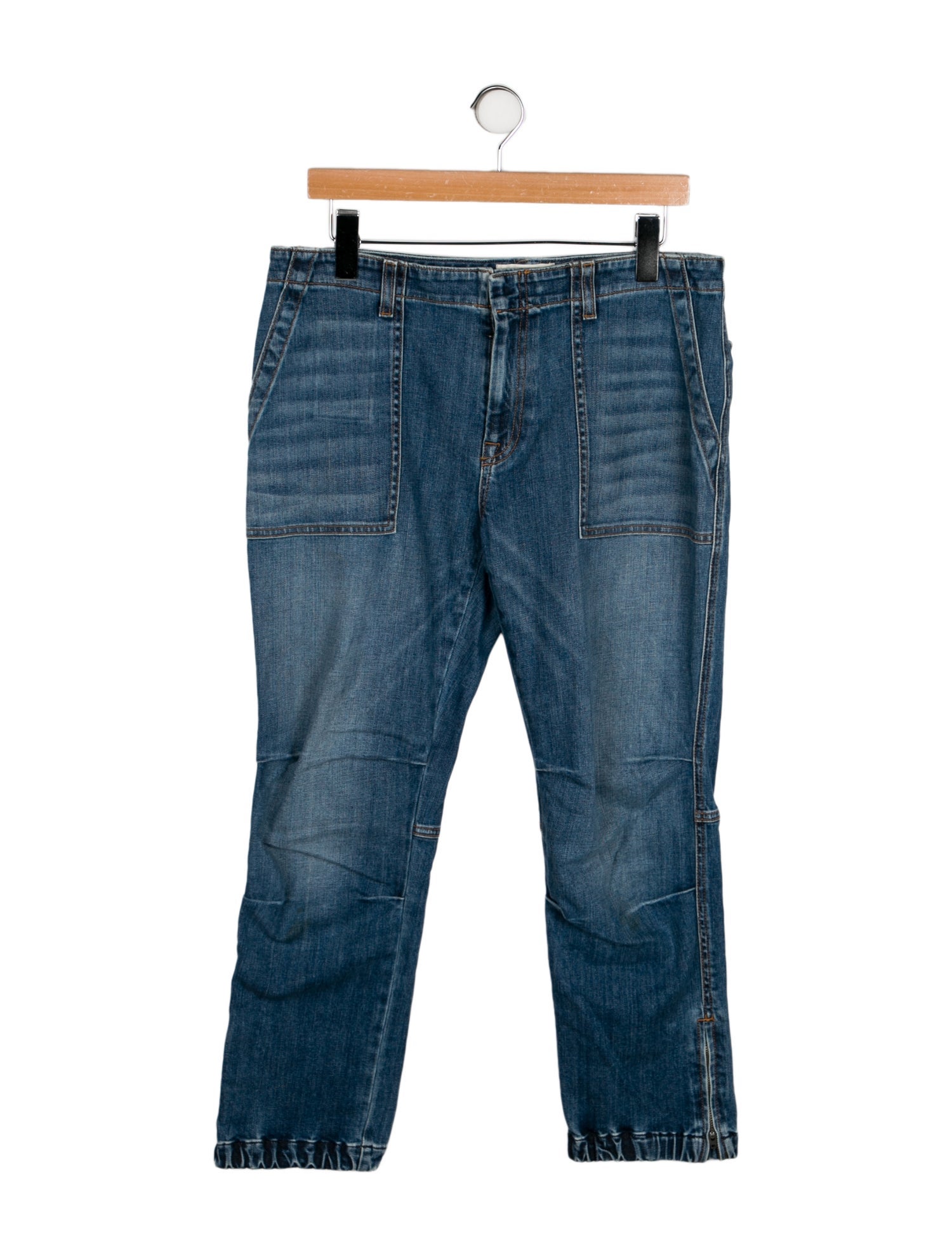 Nili Lotan High-Rise Straight Leg Jeans