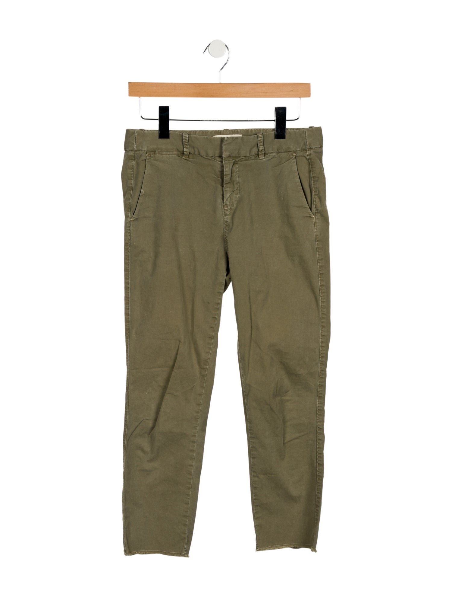 Nili Lotan Low-Rise Straight Leg Jeans