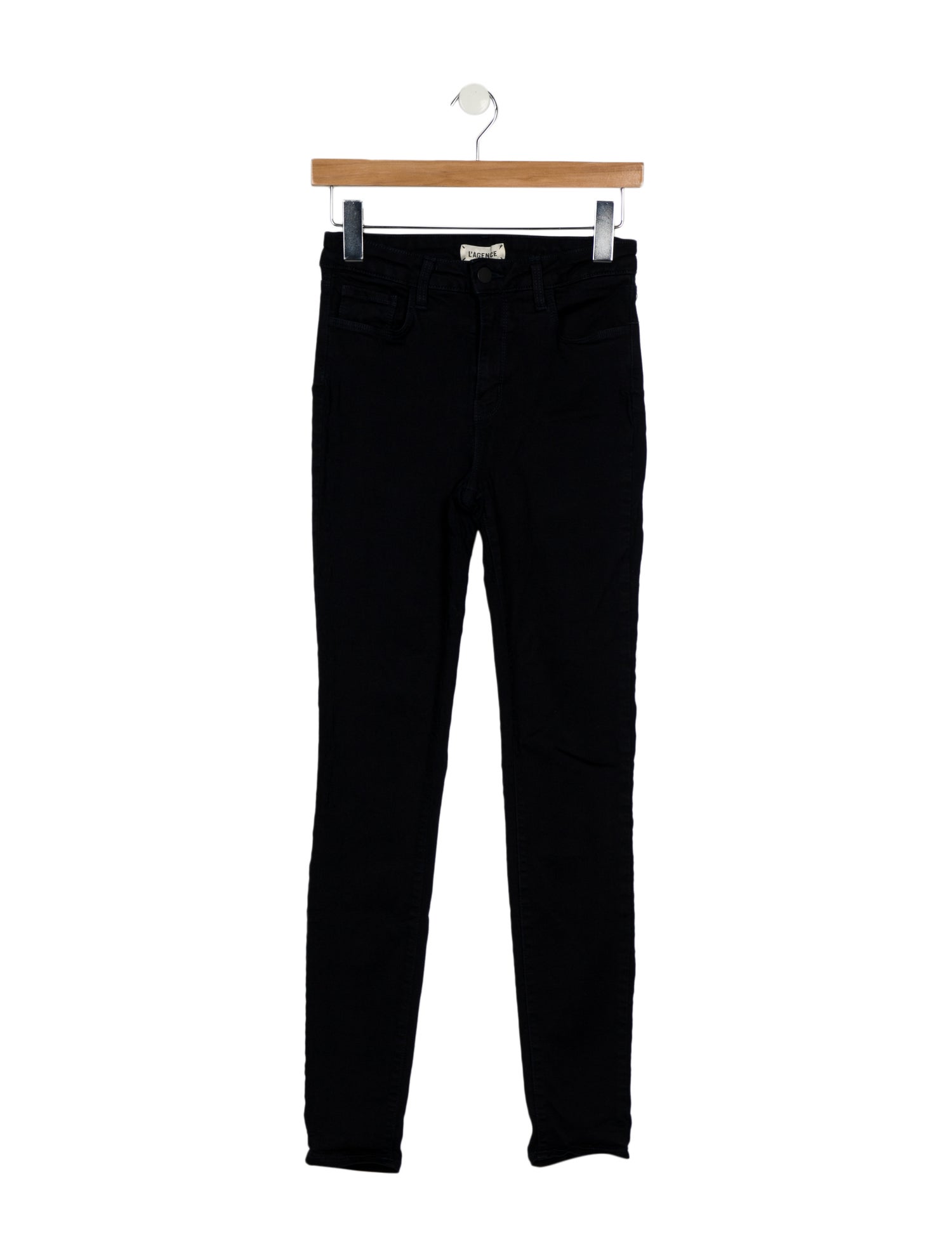 Nili Lotan Mid-Rise Skinny Leg Jeans