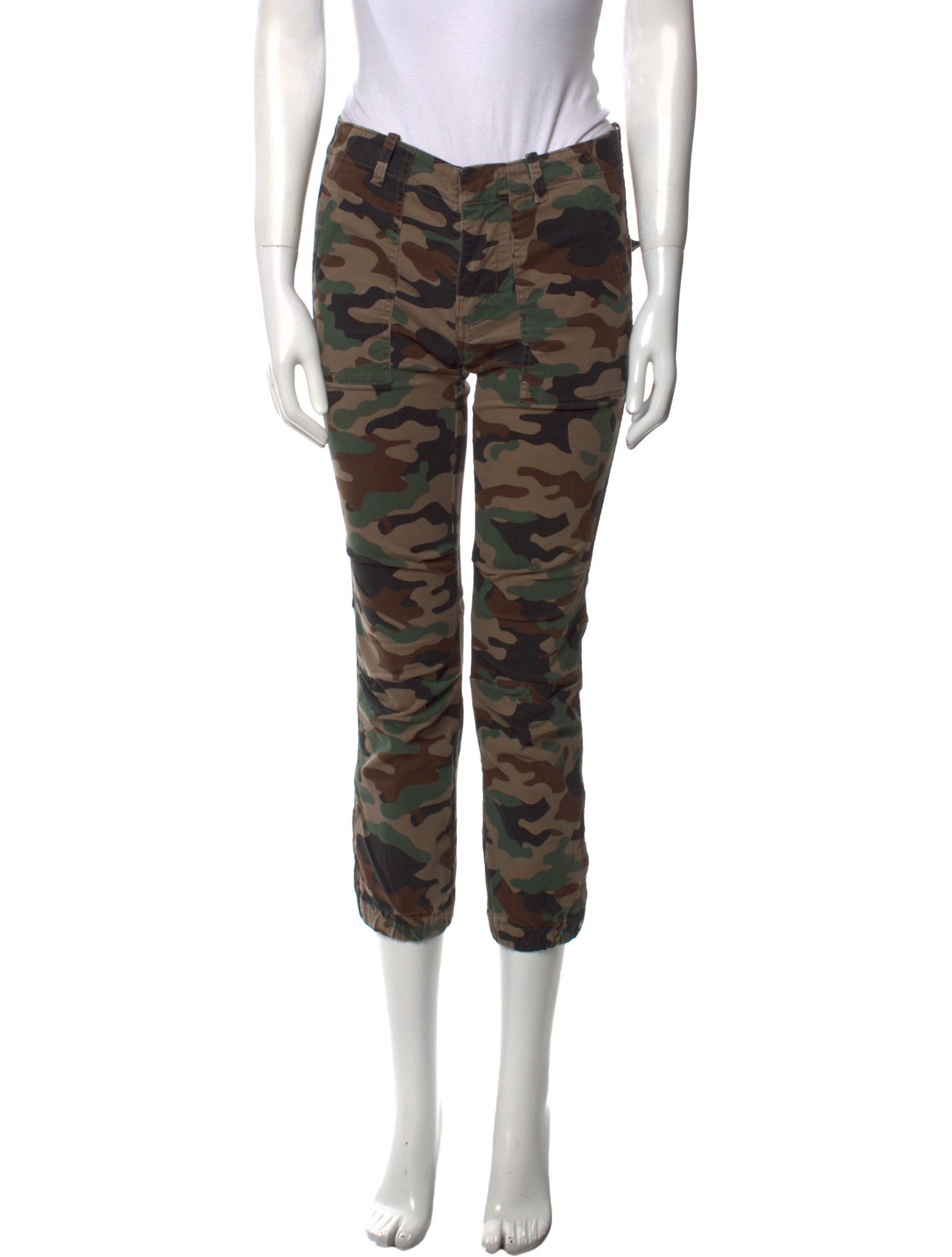 Nili Lotan Printed Skinny Leg Pants