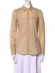 Nili Lotan Long Sleeve Button-Up Top