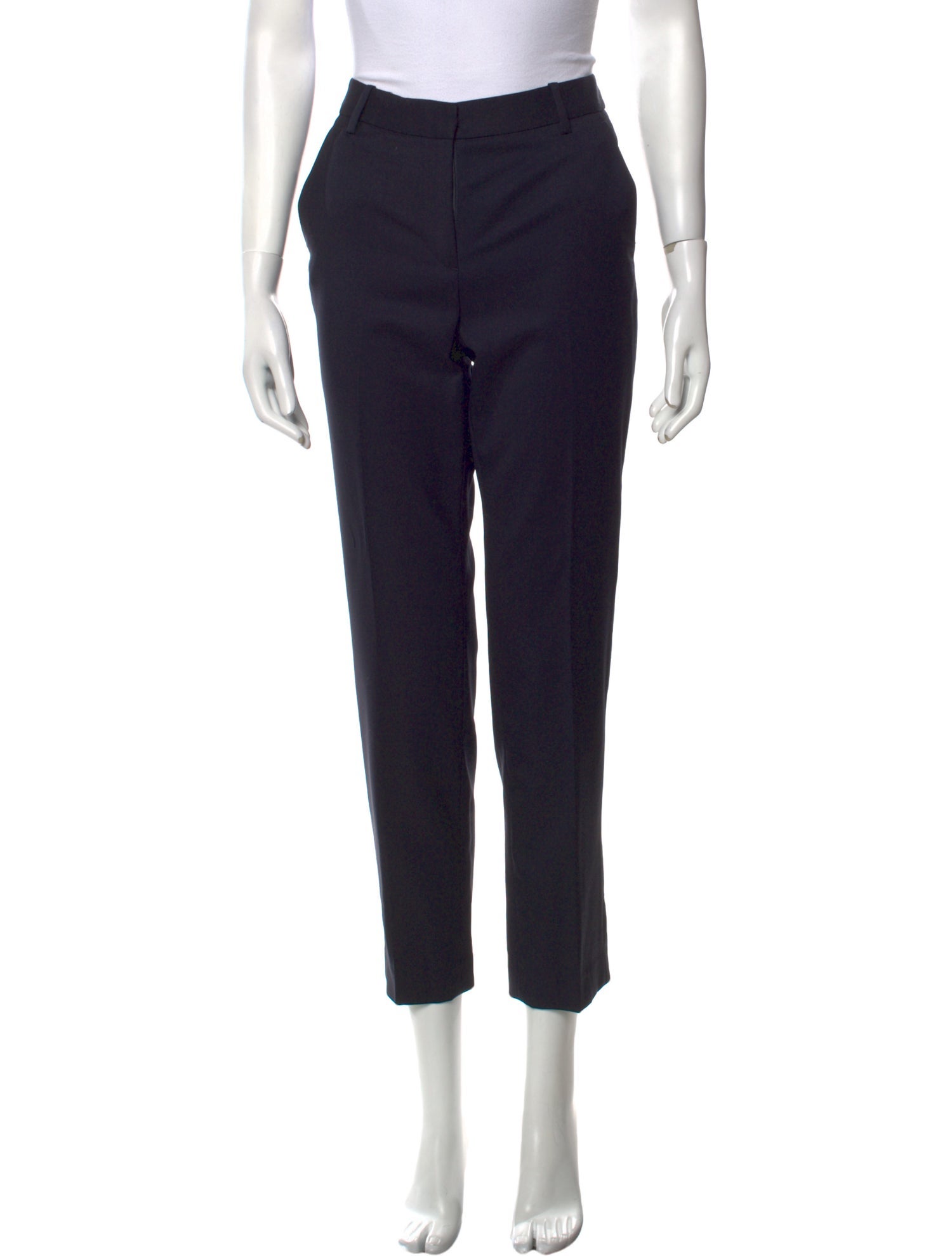 Nili Lotan Virgin Wool Straight Leg Pants