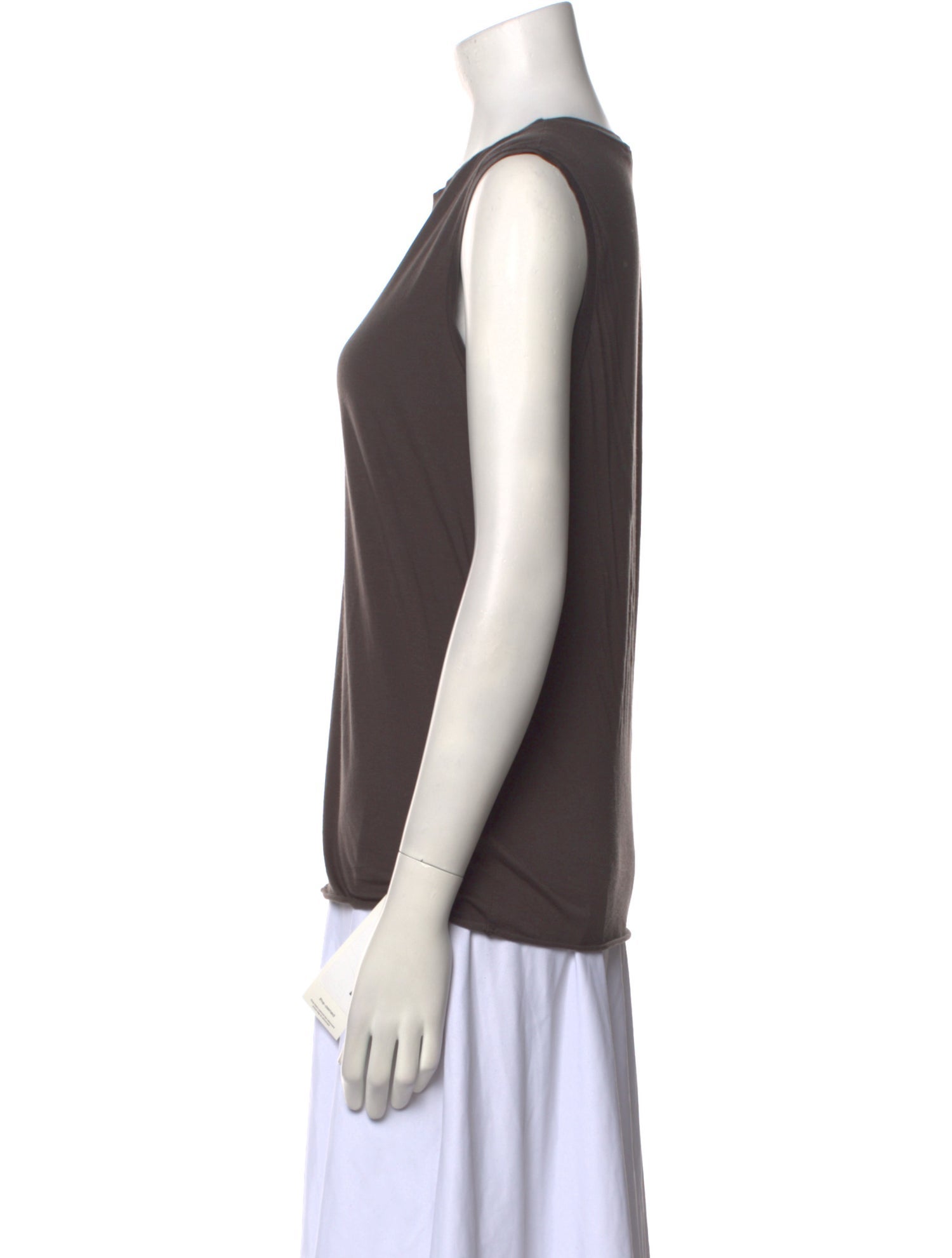 Nili Lotan Crew Neck Sleeveless Top