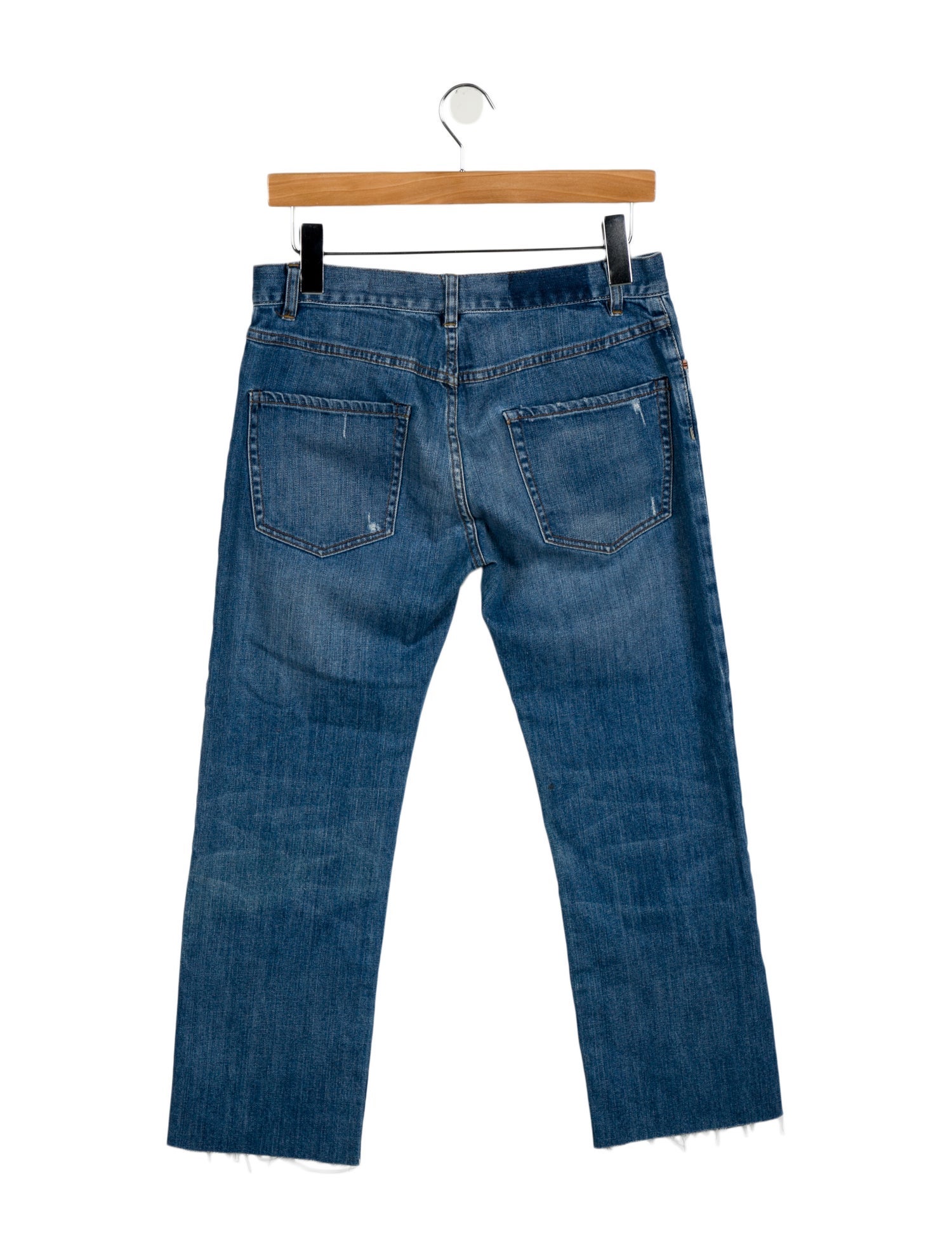 Nili Lotan High-Rise Straight Leg Jeans