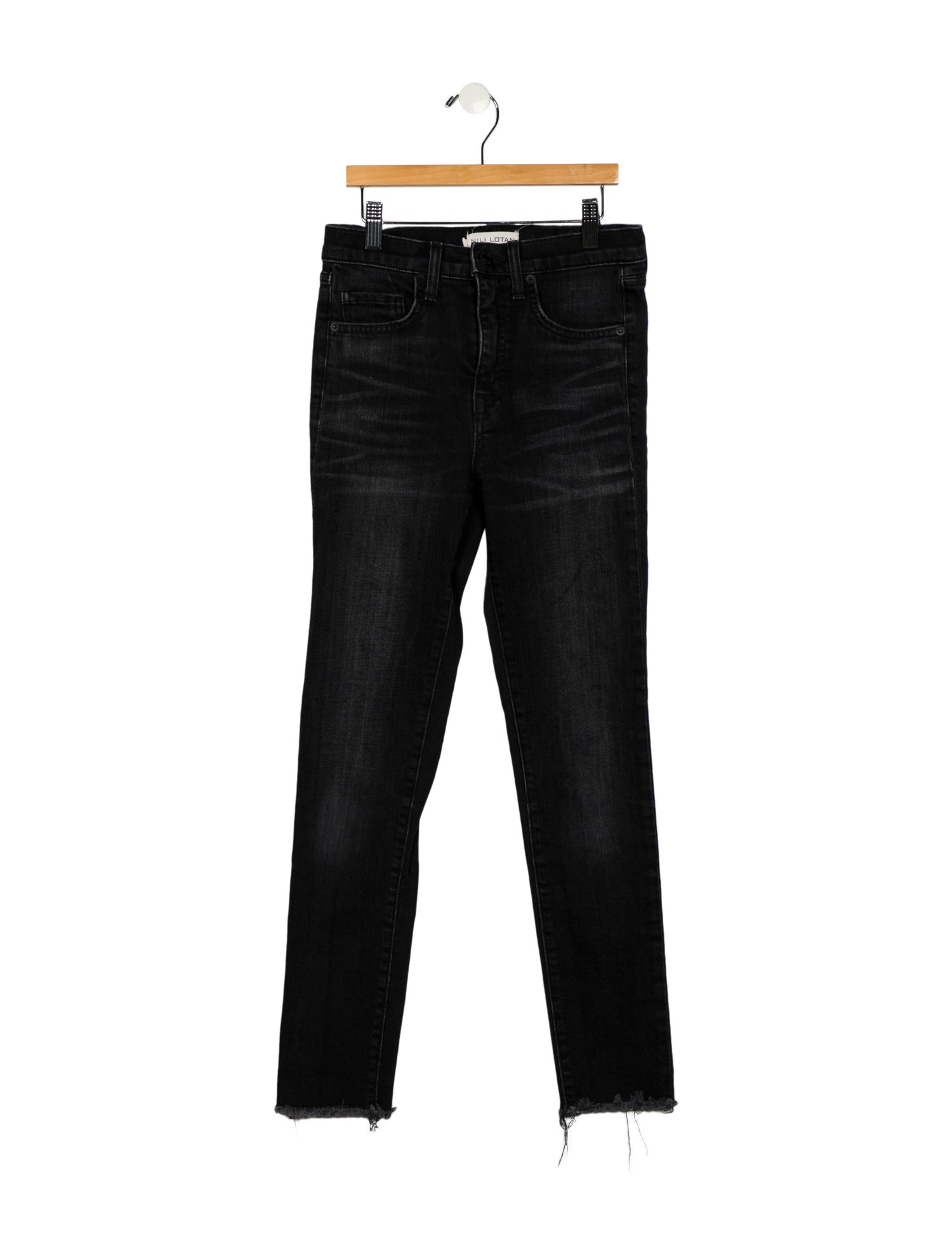 Nili Lotan Mid-Rise Skinny Leg Jeans