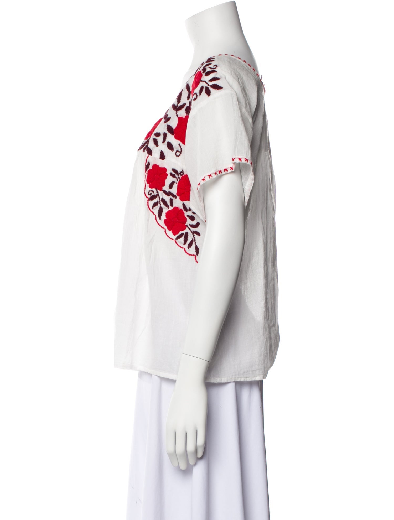 Nili Lotan Printed Square Neckline Blouse