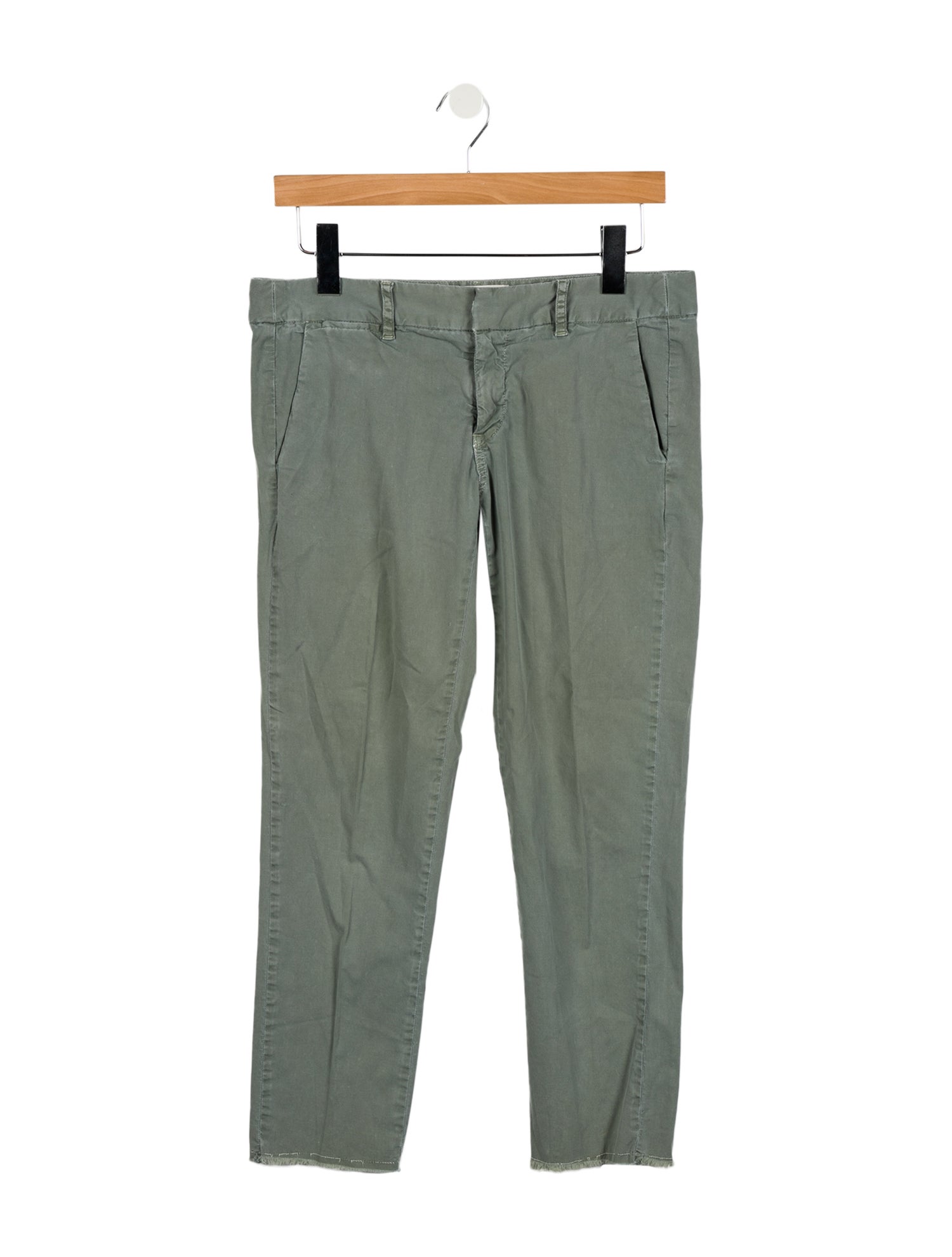 Nili Lotan Mid-Rise Straight Leg Jeans