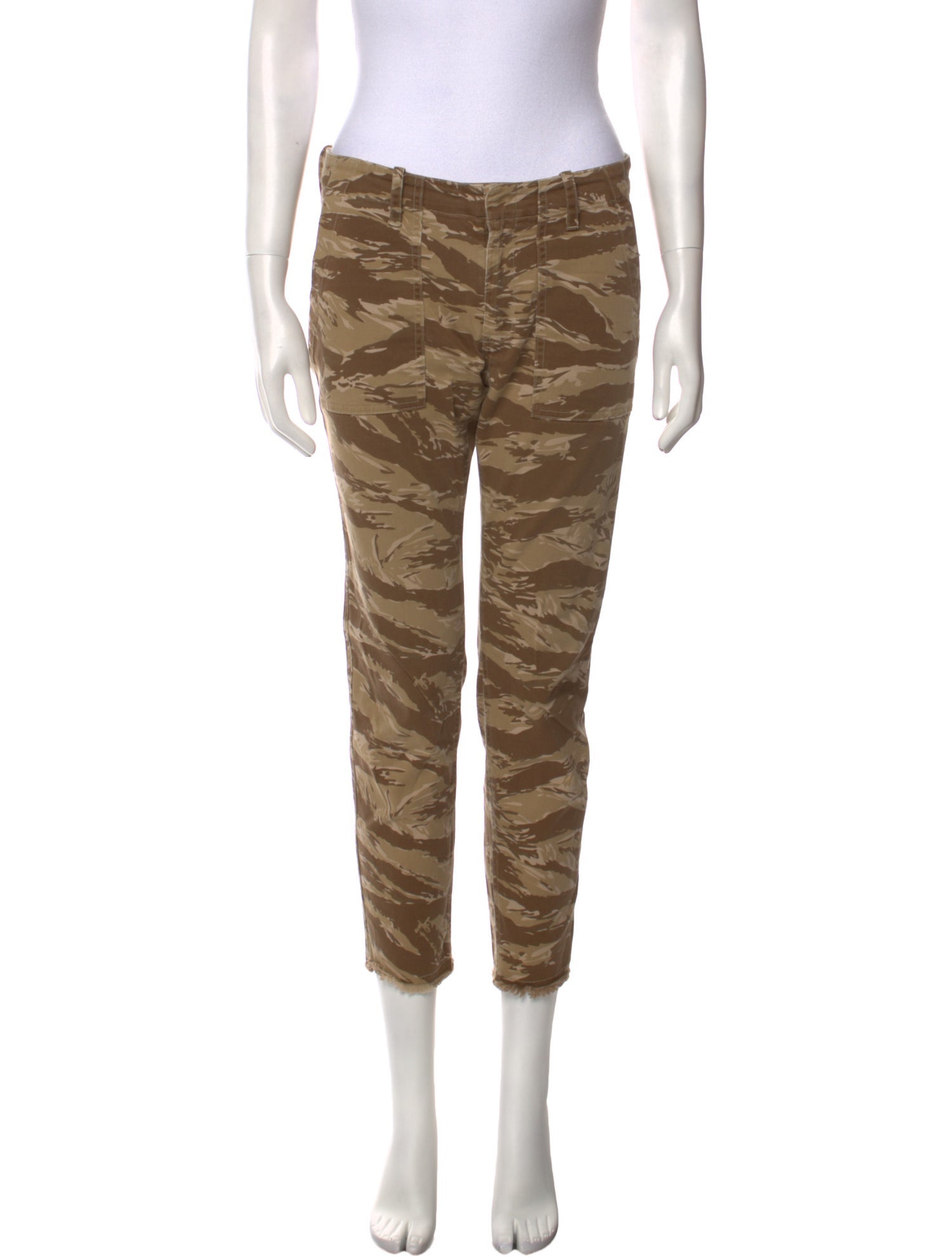 Nili Lotan Printed Skinny Leg Pants