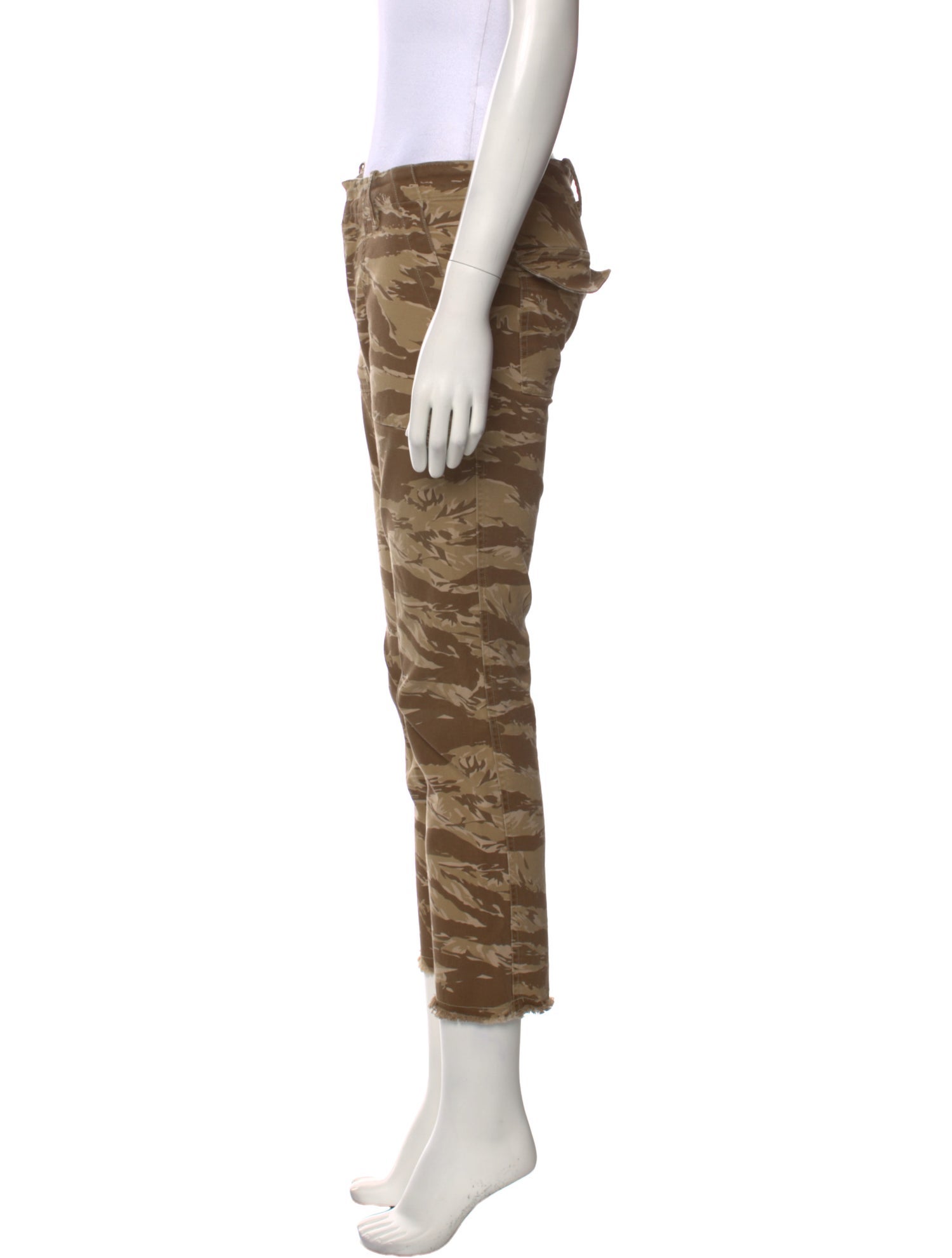 Nili Lotan Printed Skinny Leg Pants