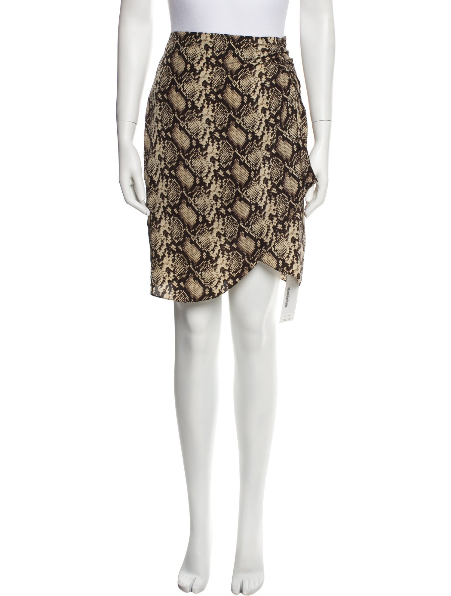 Nili Lotan Silk Knee-Length Skirt