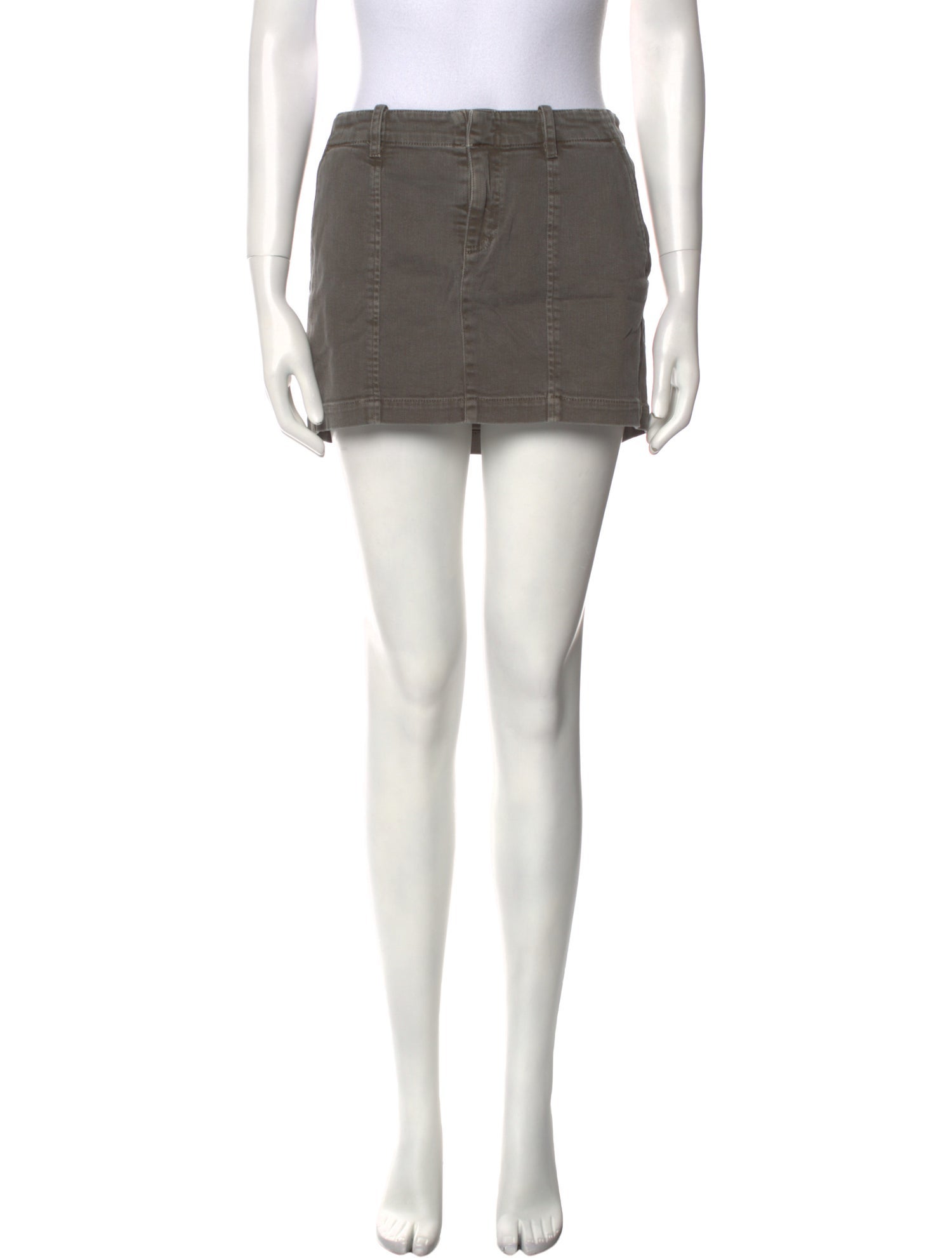 Nili Lotan Grosgrain Trim Mini Skirt