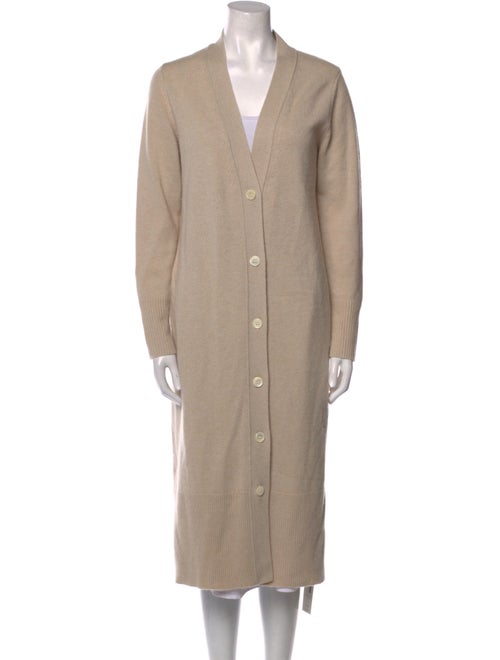 Nili Lotan Cashmere Plunge Neckline Sweater