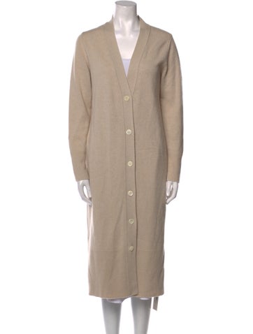 Nili Lotan Knitwear Cashmere Plunge Neckline Sweater S