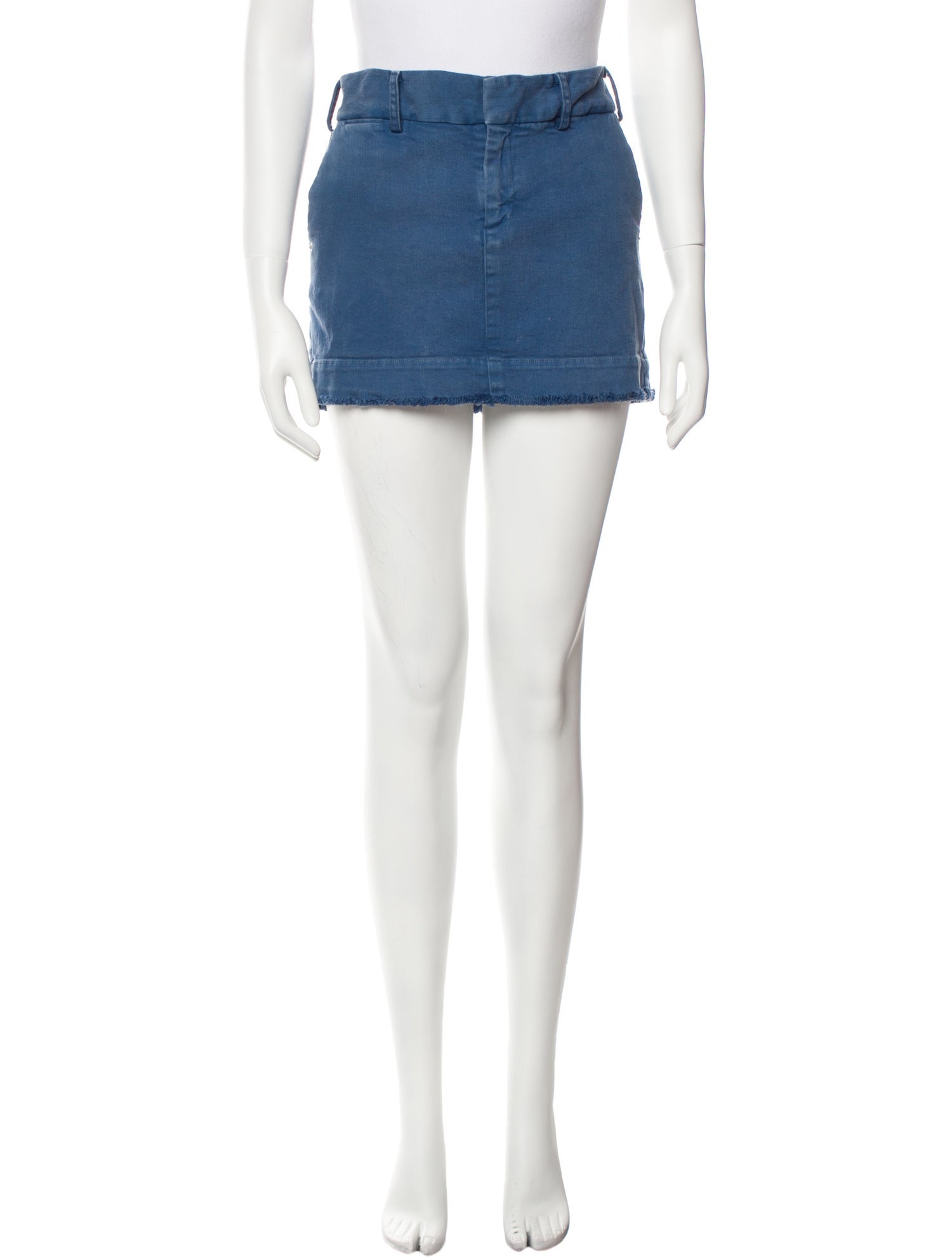 Nili Lotan Grosgrain Trim Mini Skirt