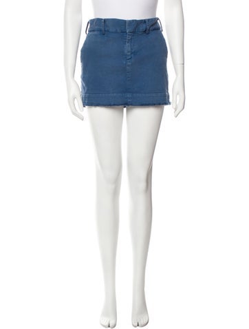 Nili Lotan Skirts Grosgrain Trim Mini Skirt US 2 | XS