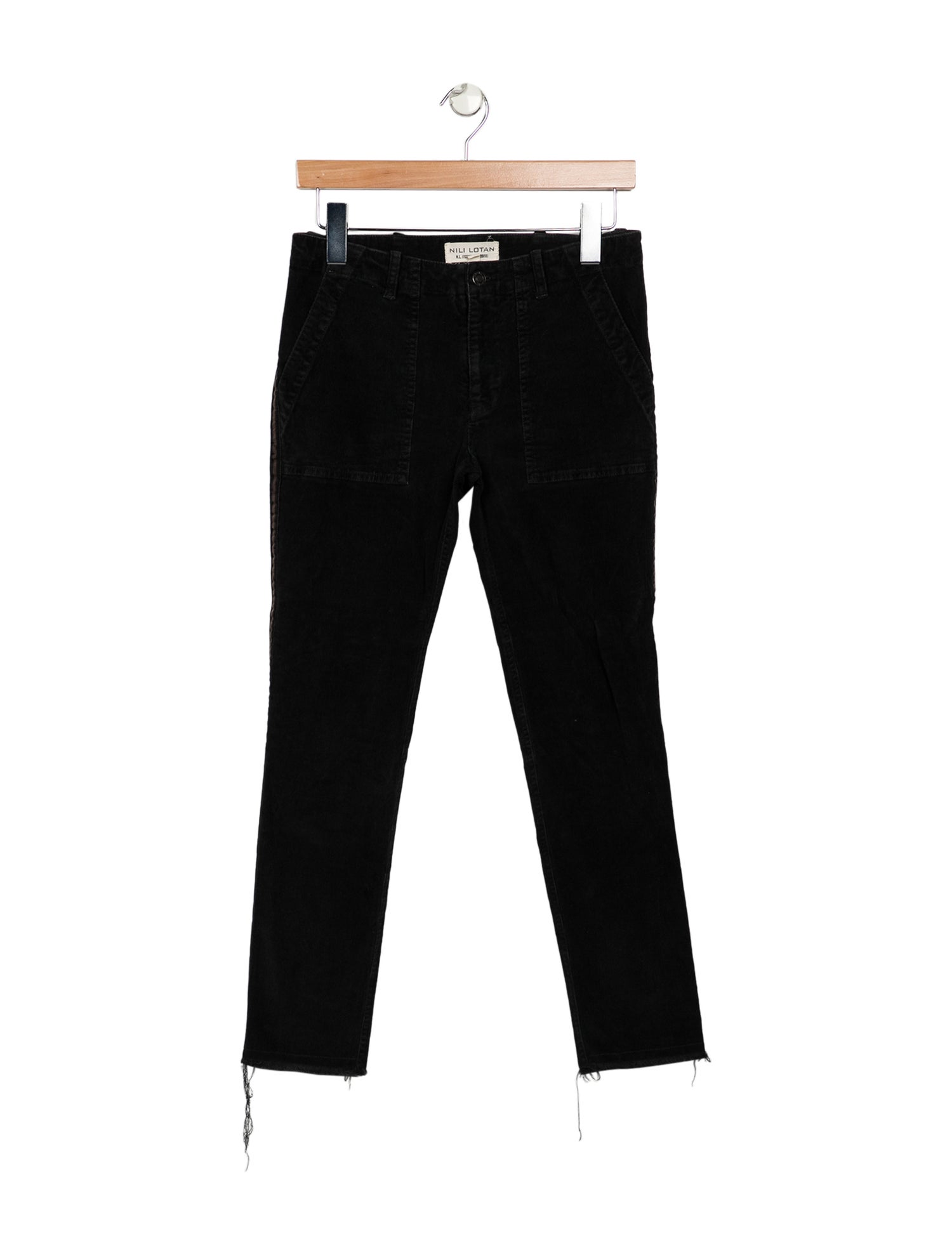 Nili Lotan Mid-Rise Skinny Leg Jeans