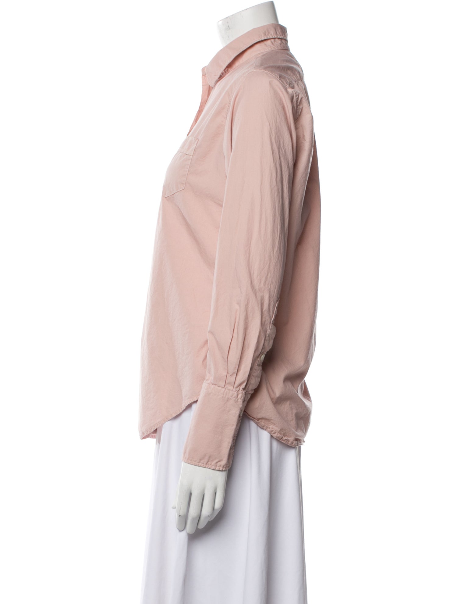 Nili Lotan Long Sleeve Button-Up Top